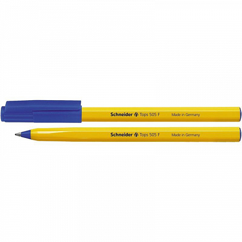 Ручка шариковая Schneider 505F синий - канцтовары в Минске